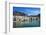 Traditional fishing boats and fishermens houses, Cefalu, Sicily, Italy, Europe-Marco Simoni-Framed Photographic Print