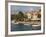 Traditional Fishing Boats and Waterfront, Cavtat, Dalmatia, Croatia, Europe-Martin Child-Framed Photographic Print