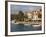 Traditional Fishing Boats and Waterfront, Cavtat, Dalmatia, Croatia, Europe-Martin Child-Framed Photographic Print