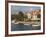 Traditional Fishing Boats and Waterfront, Cavtat, Dalmatia, Croatia, Europe-Martin Child-Framed Photographic Print