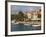 Traditional Fishing Boats and Waterfront, Cavtat, Dalmatia, Croatia, Europe-Martin Child-Framed Photographic Print