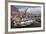 Traditional Fishing Boats Moored in the Harbour at Sanary-Sur-Mer, Provence, France, Europe-Martin Child-Framed Photographic Print