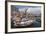 Traditional Fishing Boats Moored in the Harbour at Sanary-Sur-Mer, Provence, France, Europe-Martin Child-Framed Photographic Print