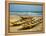 Traditional Fishing Boats on Kokrobite Beach, Greater Accra Region, Gulf of Guinea, Ghana-Alison Jones-Framed Premier Image Canvas