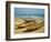 Traditional Fishing Boats on Kokrobite Beach, Greater Accra Region, Gulf of Guinea, Ghana-Alison Jones-Framed Photographic Print