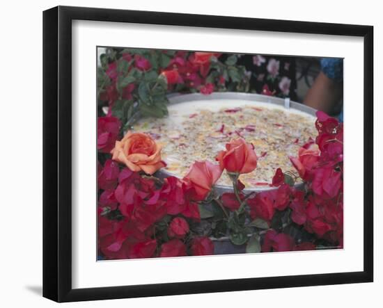 Traditional Fruit Drink, Oaxaca, Mexico-Judith Haden-Framed Photographic Print