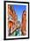 Traditional Gondolas in Venice-null-Framed Premium Giclee Print