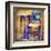 Traditional Greece Details -Painting Style Series-Maugli-l-Framed Art Print