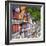 Traditional Half Timbered Buildings in Schiltach's Picturesque Medieval Altstad, Baden-Wurttemberg-Doug Pearson-Framed Photographic Print