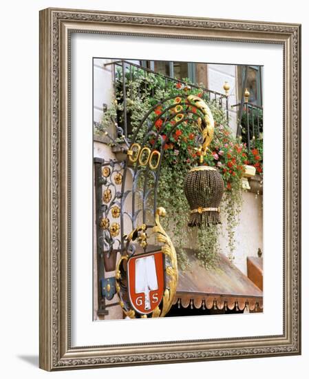 Traditional Handcrafted Sign, Munich, Germany-Adam Jones-Framed Photographic Print