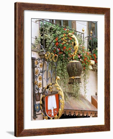 Traditional Handcrafted Sign, Munich, Germany-Adam Jones-Framed Photographic Print