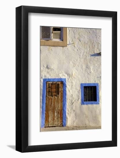 Traditional House, Dalt Vila, Ibiza Old Town, Ibiza, Spain, Europe-Neil Farrin-Framed Photographic Print