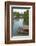 Traditional houses and boats on the Grand Canal, Taierzhuang Ancient Town, China-Keren Su-Framed Photographic Print