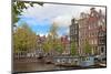 Traditional Houses of the Amsterdam, Netherlands-swisshippo-Mounted Photographic Print