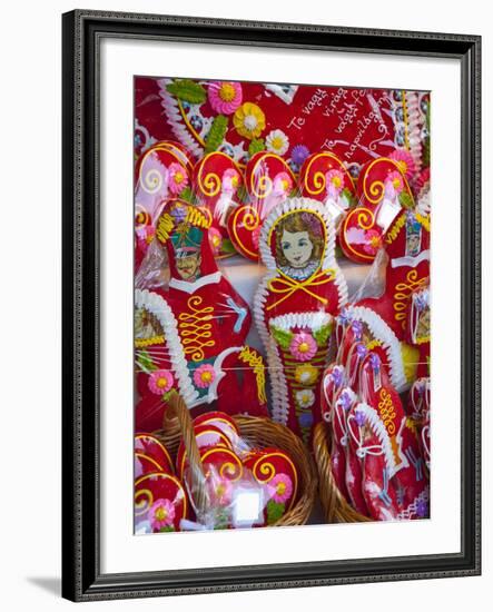 Traditional Hungarian Christmas Gingerbread, Budapest, Hungary-Doug Pearson-Framed Photographic Print