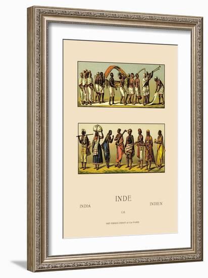 Traditional Indian Costume-Racinet-Framed Art Print