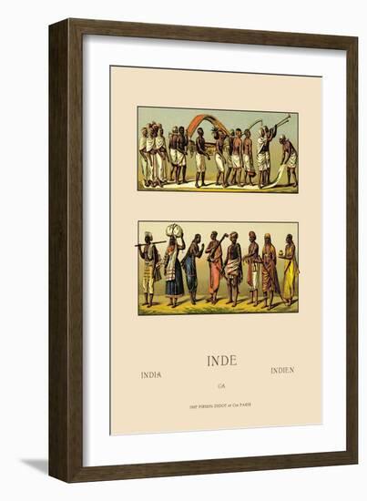 Traditional Indian Costume-Racinet-Framed Art Print