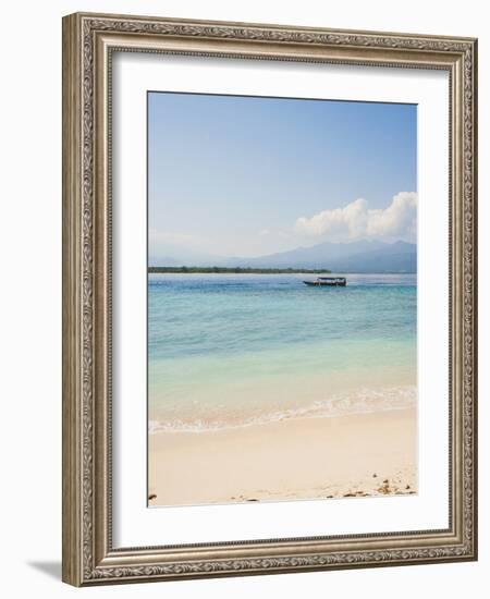 Traditional Indonesian Boat, Gili Meno, Gili Islands, Indonesia, Southeast Asia, Asia-Matthew Williams-Ellis-Framed Photographic Print