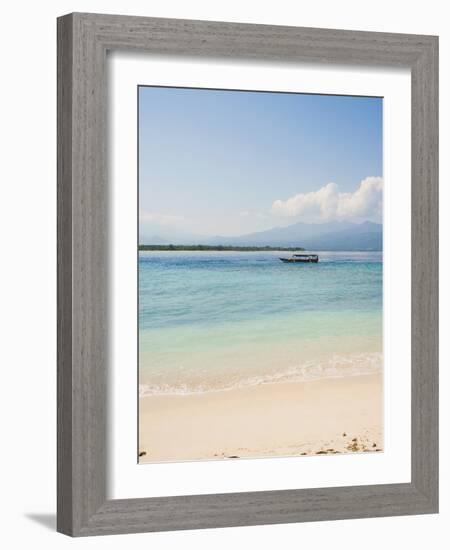 Traditional Indonesian Boat, Gili Meno, Gili Islands, Indonesia, Southeast Asia, Asia-Matthew Williams-Ellis-Framed Photographic Print