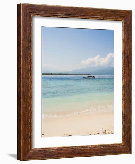 Traditional Indonesian Boat, Gili Meno, Gili Islands, Indonesia, Southeast Asia, Asia-Matthew Williams-Ellis-Framed Photographic Print