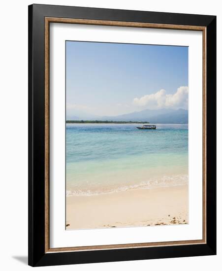 Traditional Indonesian Boat, Gili Meno, Gili Islands, Indonesia, Southeast Asia, Asia-Matthew Williams-Ellis-Framed Photographic Print