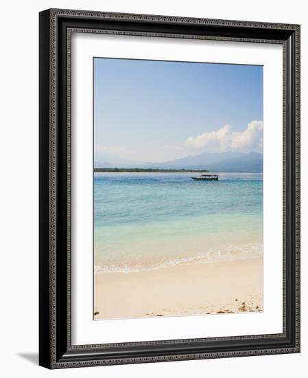 Traditional Indonesian Boat, Gili Meno, Gili Islands, Indonesia, Southeast Asia, Asia-Matthew Williams-Ellis-Framed Photographic Print