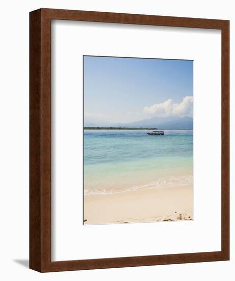 Traditional Indonesian Boat, Gili Meno, Gili Islands, Indonesia, Southeast Asia, Asia-Matthew Williams-Ellis-Framed Photographic Print