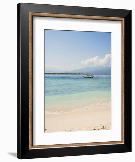 Traditional Indonesian Boat, Gili Meno, Gili Islands, Indonesia, Southeast Asia, Asia-Matthew Williams-Ellis-Framed Photographic Print