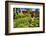 Traditional Japanese Pavilions In A Garden-George Oze-Framed Photographic Print