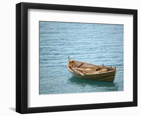 Traditional Lapstrake Rowboat, Sognefjord, Norway-Russell Young-Framed Photographic Print