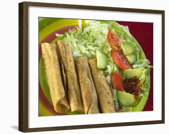 Traditional Meal, San Miguel De Allende, Mexico-Merrill Images-Framed Photographic Print