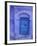 Traditional Moorish-styled Blue Door, Morocco-Merrill Images-Framed Photographic Print