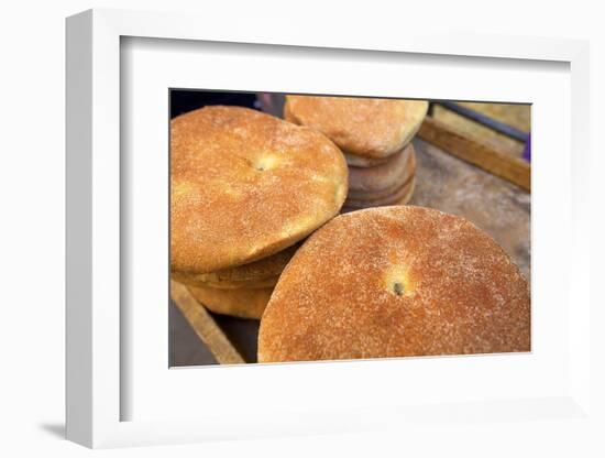 Traditional Moroccan Bread, Meknes, Morocco, North Africa, Africa-Neil Farrin-Framed Photographic Print