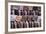 Traditional Nepalese Hats on Sale on a Market Stall in Kathmandu, Nepal, Asia-John Woodworth-Framed Photographic Print