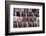 Traditional Nepalese Hats on Sale on a Market Stall in Kathmandu, Nepal, Asia-John Woodworth-Framed Photographic Print