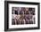 Traditional Nepalese Hats on Sale on a Market Stall in Kathmandu, Nepal, Asia-John Woodworth-Framed Photographic Print