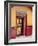 Traditional Painted Door in the Summer Palace of the Dalai Lama, Norbulingka, Lhasa, Tibet, China-Gina Corrigan-Framed Photographic Print