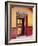 Traditional Painted Door in the Summer Palace of the Dalai Lama, Norbulingka, Lhasa, Tibet, China-Gina Corrigan-Framed Photographic Print