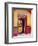 Traditional Painted Door in the Summer Palace of the Dalai Lama, Norbulingka, Lhasa, Tibet, China-Gina Corrigan-Framed Photographic Print