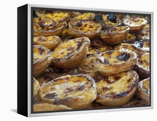 Traditional Portuguese Pasteis de Nata (Custard Tarts), Lisbon, Portugal, Europe-Stuart Black-Framed Premier Image Canvas