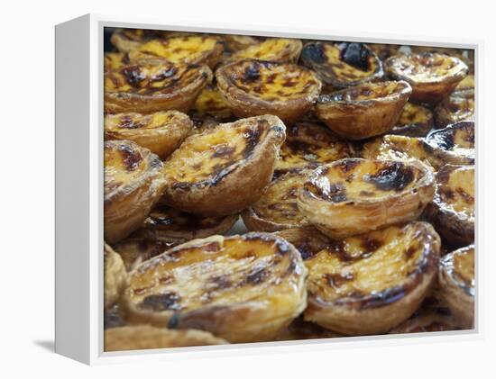 Traditional Portuguese Pasteis de Nata (Custard Tarts), Lisbon, Portugal, Europe-Stuart Black-Framed Premier Image Canvas