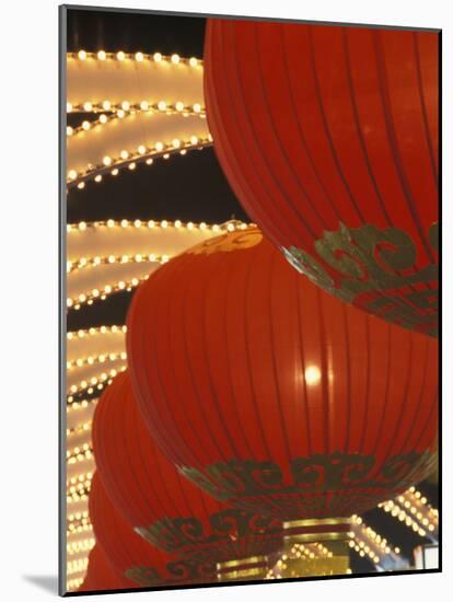 Traditional Red Lanterns, China-Keren Su-Mounted Photographic Print