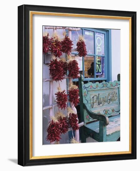 Traditional Ristras in Old Town Albuquerque, New Mexico, USA-Jerry Ginsberg-Framed Photographic Print