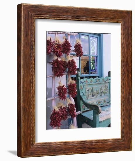 Traditional Ristras in Old Town Albuquerque, New Mexico, USA-Jerry Ginsberg-Framed Photographic Print