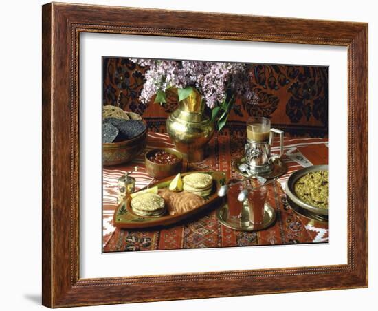 Traditional Russian Breakfast-John Dominis-Framed Photographic Print