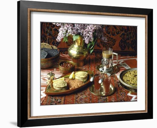 Traditional Russian Breakfast-John Dominis-Framed Photographic Print