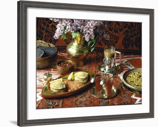 Traditional Russian Breakfast-John Dominis-Framed Photographic Print