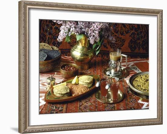 Traditional Russian Breakfast-John Dominis-Framed Photographic Print
