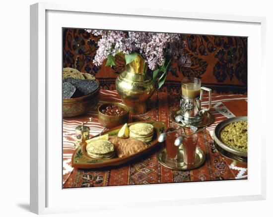 Traditional Russian Breakfast-John Dominis-Framed Photographic Print