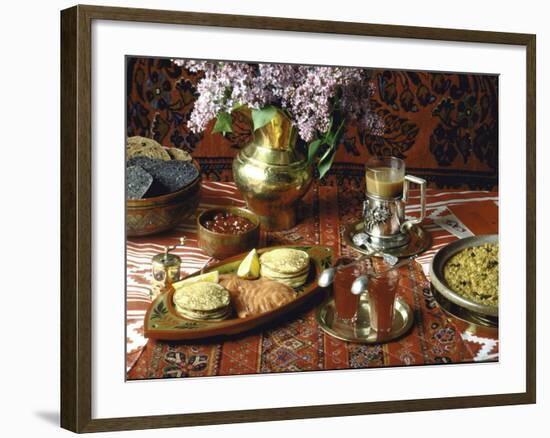 Traditional Russian Breakfast-John Dominis-Framed Photographic Print